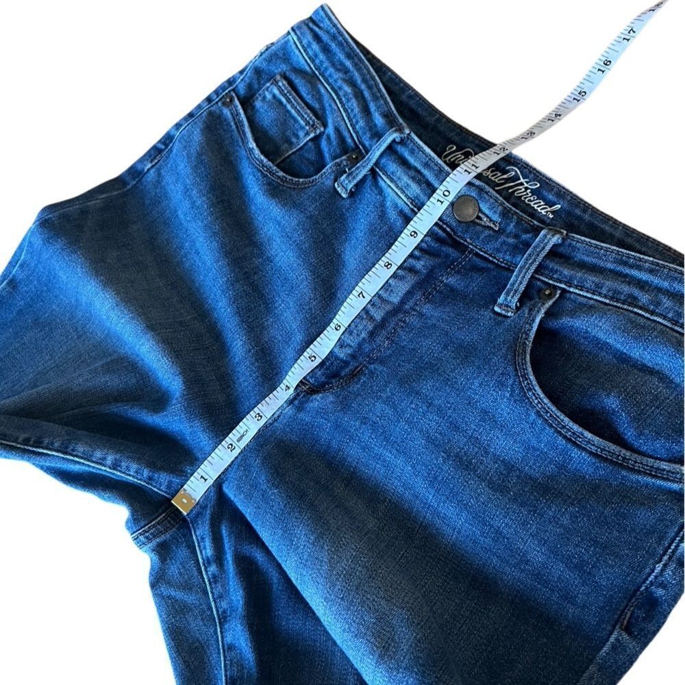 Universal Thread High Rise Distressed Blue Jeans - Picture 13 of 14